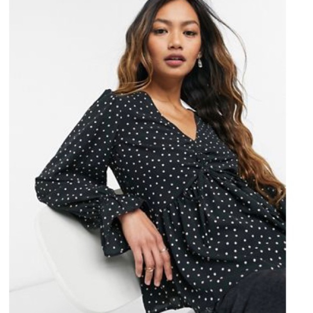 ASOS Polka Dot Blouse
